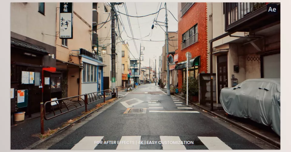 Distortion Transitions For After Effects - Elevate your project with easy-to-use, customizable motion transitions that bring unique energy to every scene. 