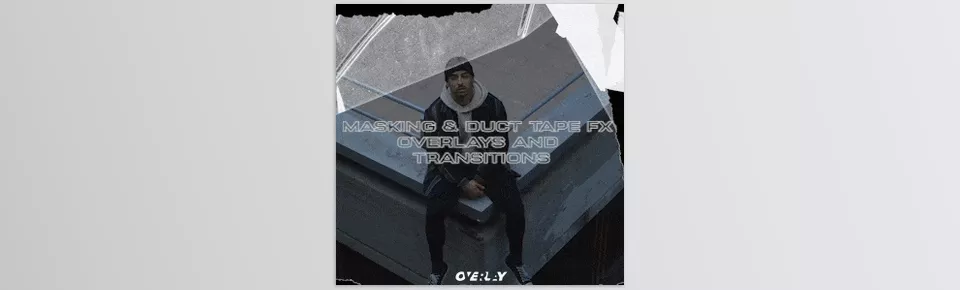 Overlay FX - Tape FX Pack - Give your edits a raw, handcrafted edge with realistic tape textures and transitions. 