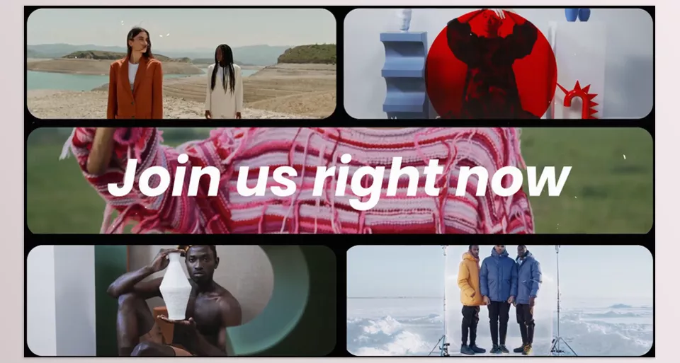 Multiscreen Slides for Premiere Pro - Perfect for fashion, social media, and creative storytelling with a sleek multiscreen design.

