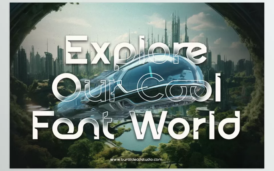  Frelon Font - Elevate your branding or visuals with a bold font that combines strength with energy, ideal for gaming and sci-fi themes.

