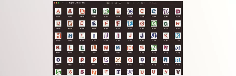 Cut-Out Letters Animations Pack - Bring your visuals to life with bold, animated characters that grab attention instantly.
