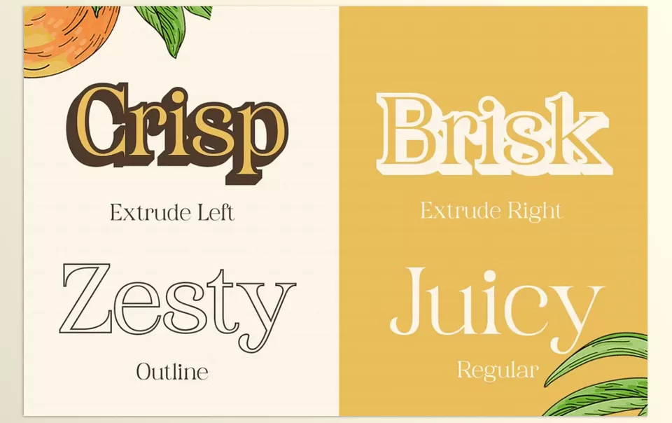  Harnold 3D Font - Designed to elevate every detail with subtle sophistication.

