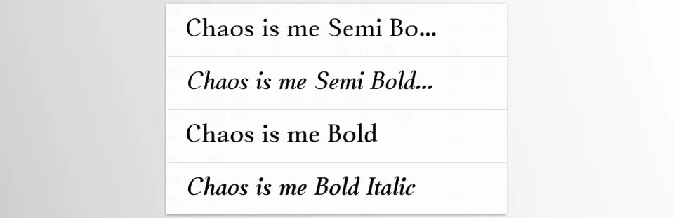 Chaos is me Font Family - Crafted for stories that deserve both strength and softness.