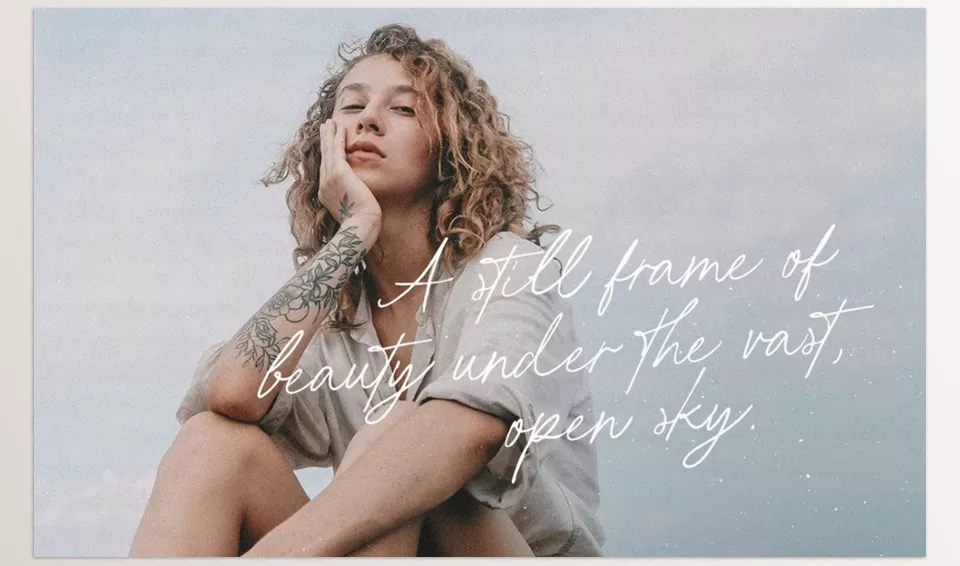 Les Romantic Rough Handwritten Font - Add a personal touch with Les Romantic – a handwritten script full of character and charm.
