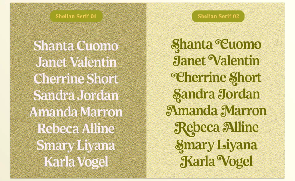 Creative Market - Shelian Typeface  - Elevate your designs with the unforgettable Shelian typeface.
