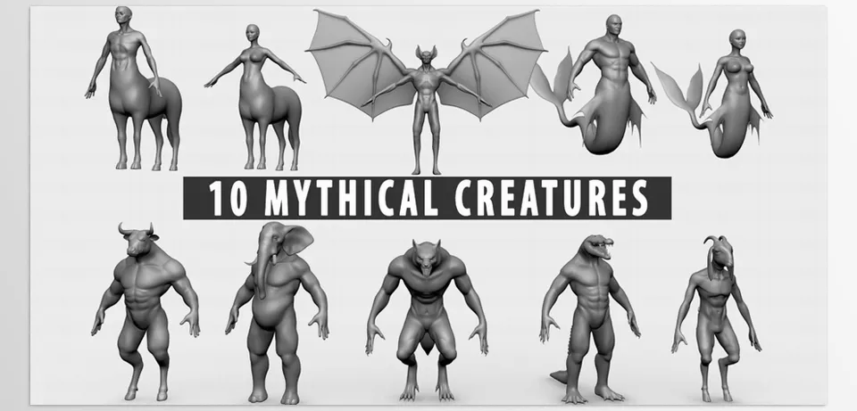 Ultimate Basemesh Collection - It will provide you with highly detailed animal models to integrate into your delicate crafted creative works.
