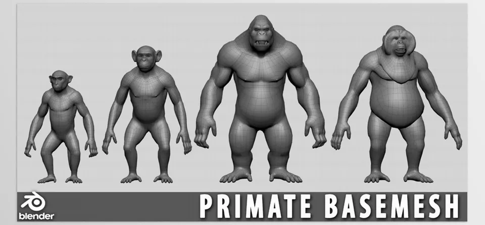 Ultimate Basemesh Collection - It will give you precisely crafted human and mythical figures expertly designed for further detailing.