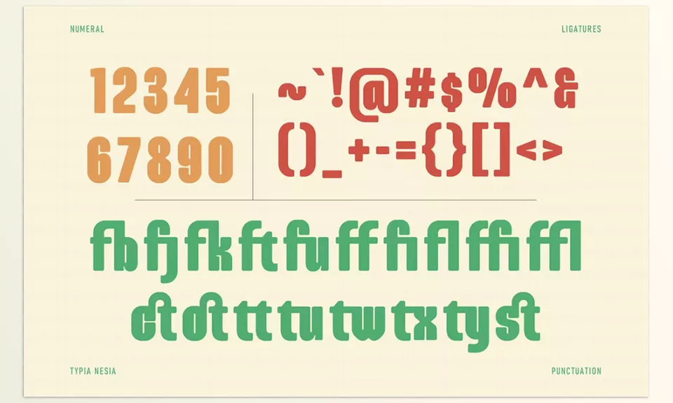  Guns and Smoke Bold Condensed Sans - Ideal for gaming titles and editorial layouts, among other projects of varying scopes. 