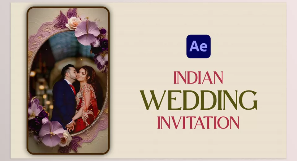 Videohive - Wedding Invitation - Rendering is done easily and quickly.