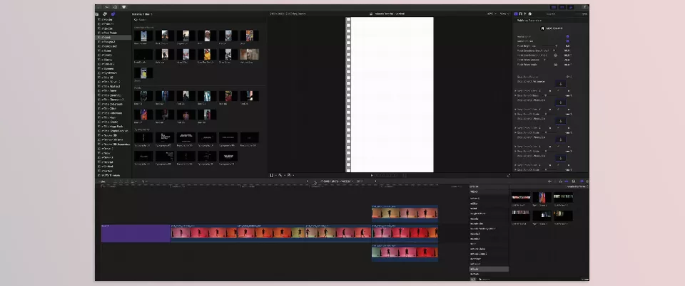 MotionVFX - mReels for Final Cut Pro - Transition seamlessly from horizontal to vertical formats and elevate the content to new heights.