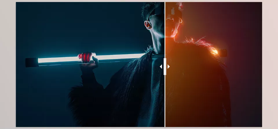 mobGlow Photoshop Plugin - Classic movie styling with glamour glow for a filmic look.