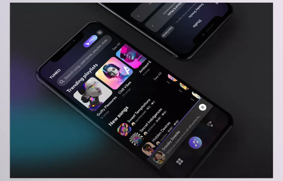 Tuneo AI Music Maker - Seamless design merges with AI for unparalleled user creativity.