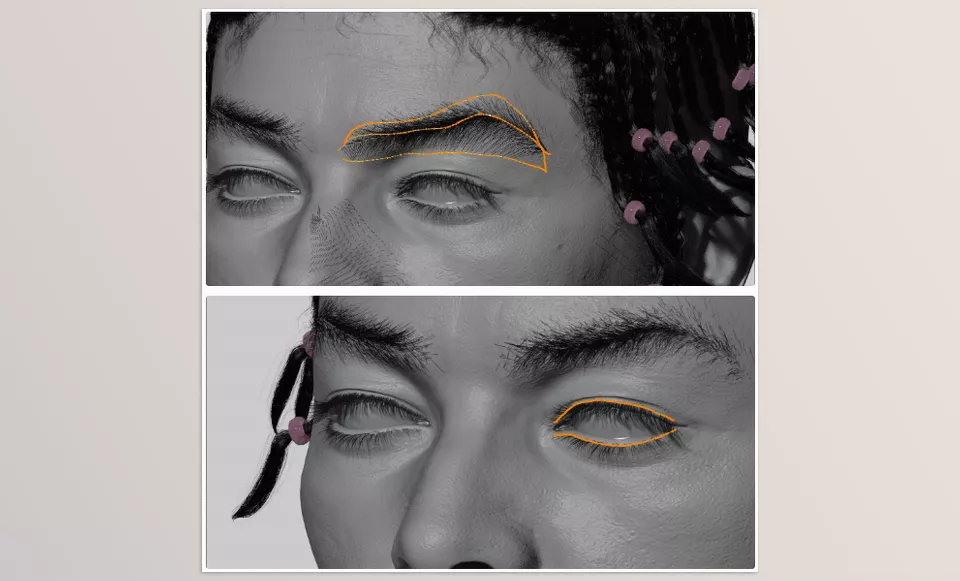 Hair Painter - Intuitive drawing tools capture the future of hair design.