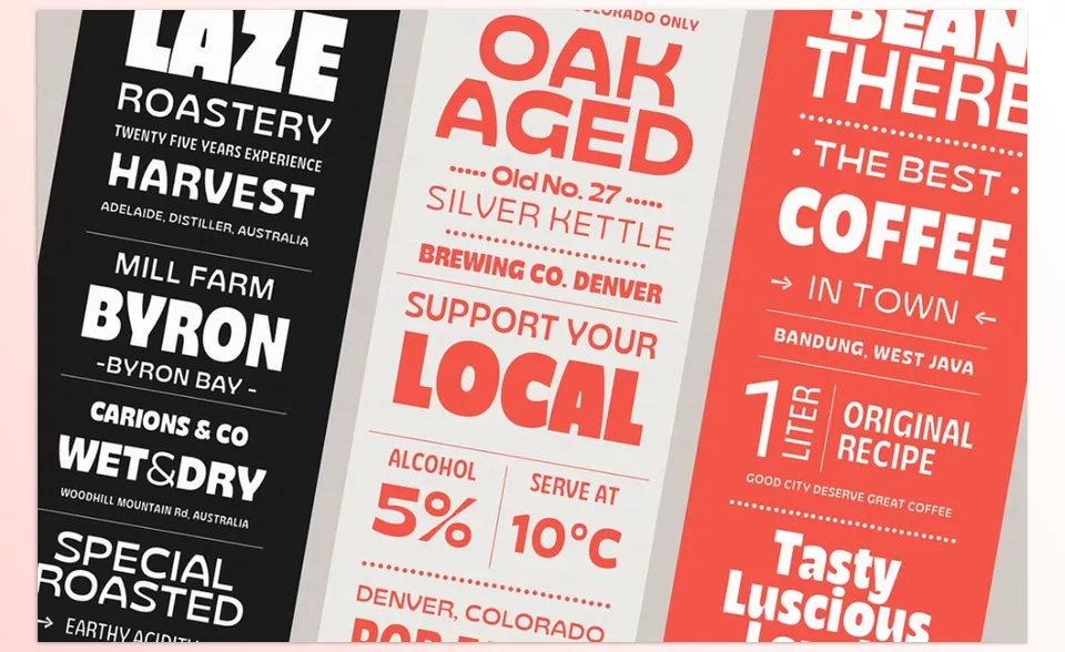 Creative Market - Facers Font Family - Delivering emotion and attraction with a font that connects easily.