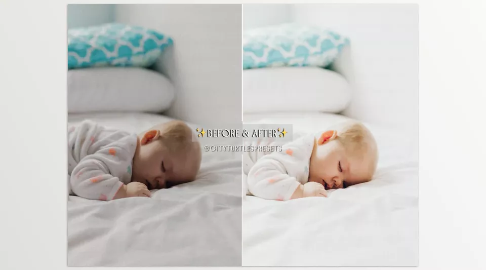 BRIGHT and AIRY Clean Natural Portrait Lightroom Presets - Use these intuitive presets and watch stunning visuals emerge from mere photos.