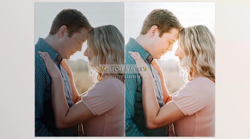 BRIGHT and AIRY Clean Natural Portrait Lightroom Presets - Transform the vibrancy of your photos with effortless natural touch.