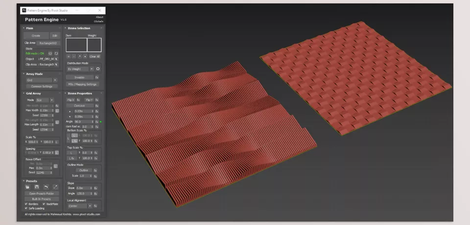 Pattern Engine - Change your designs with intricately crafted patterns and tiles, which are easy to make using the latest technologies. 
