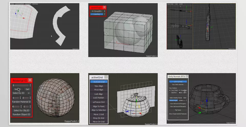 RappaTools - Take advantage of a smoother workflow aided by this sophisticated toolbox.