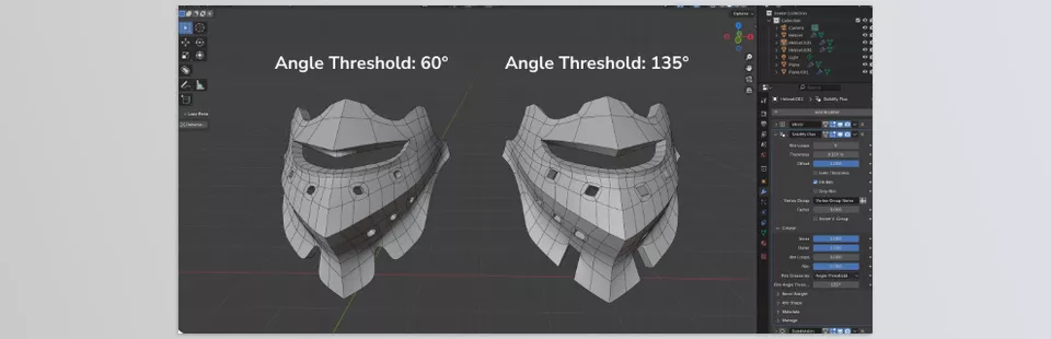 Solidify Plus - 3D modeling has never been sharper, and the ability to custom-shape profiles gives precision down to the finest detail.