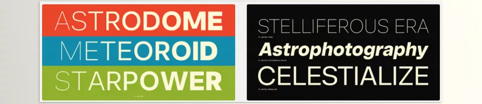 Astra Font Family - Experience the underestimation and nurture of reputable names.