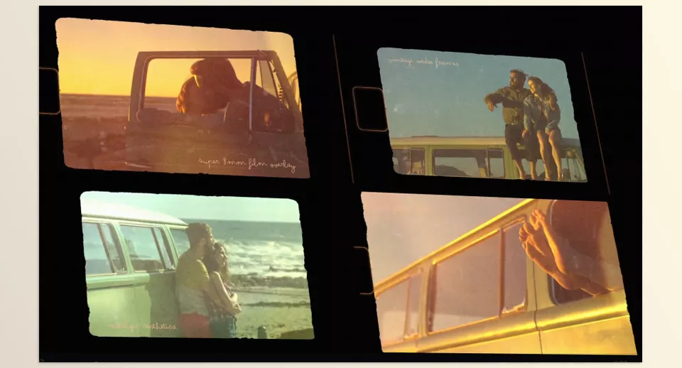 Videohive - Super8MM Film Overlay - Renew your love for cinema with the addition of this overlay.