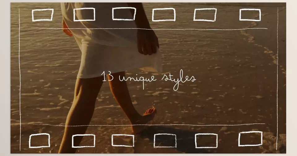With nostalgia, capture the most beautiful moments in life.