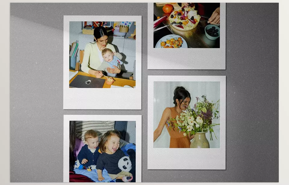 Creative Market - Polaroid Photo Mockup - Customize backgrounds and enjoy the ease of changeable, moveable objects.
