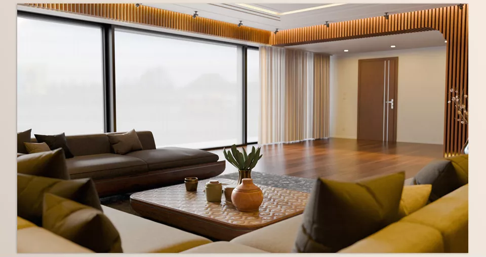 Blender - Modern Organic Living Room - Incorporate stunning visuals into your projects with ease.