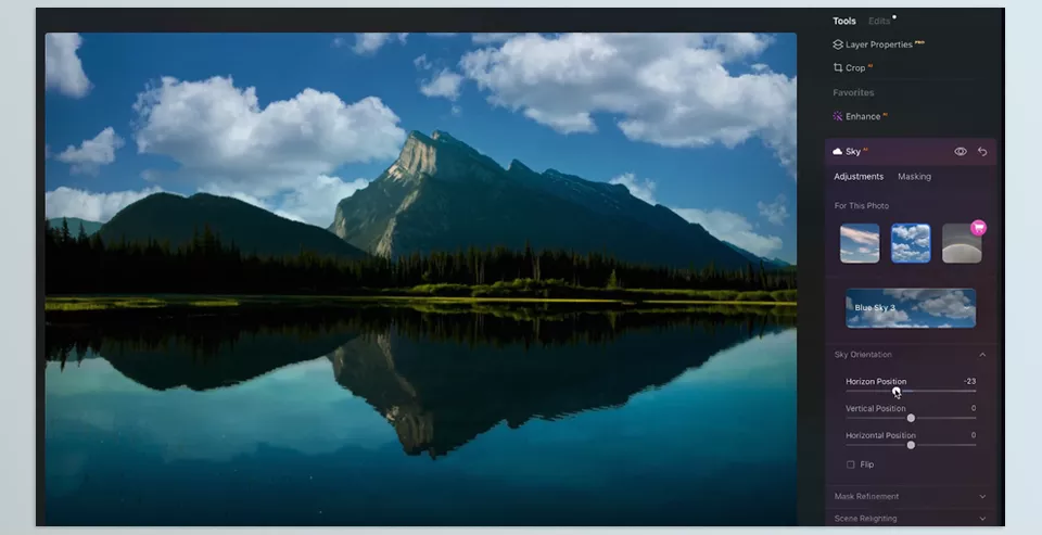 Luminar Neo - Replace skies, and enhance landscapes and portraits all with AI-powered tools.