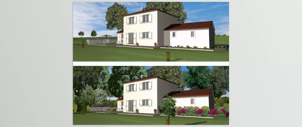Architect 3D Landscape Design - Utilize the extensive selection of outdoor furniture units and accessories to meticulously design your outdoor space.