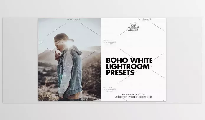 Creative Market – Lightroom Presets Boho White Download 6636514