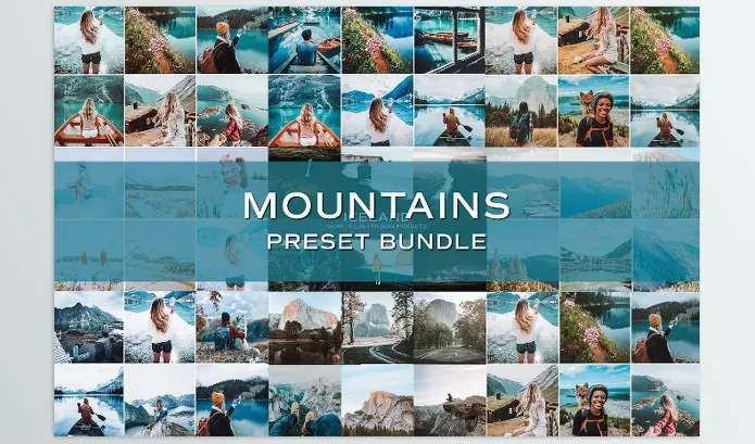 Creative Market – 45 Mountain Lightroom Preset Bundle Download 5701832