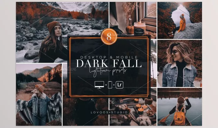 Creative Market – DARK FALL Lightroom Presets Download 5782057