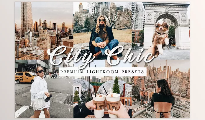 Creative Market – CITY CHIC Clean Blogger Presets Download 5981400