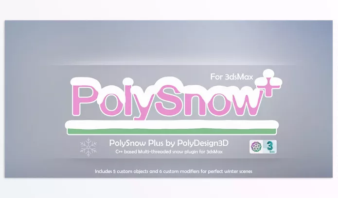 CGTrader – PolySnow+ for 3ds Max 2016-2024 Download v1.04