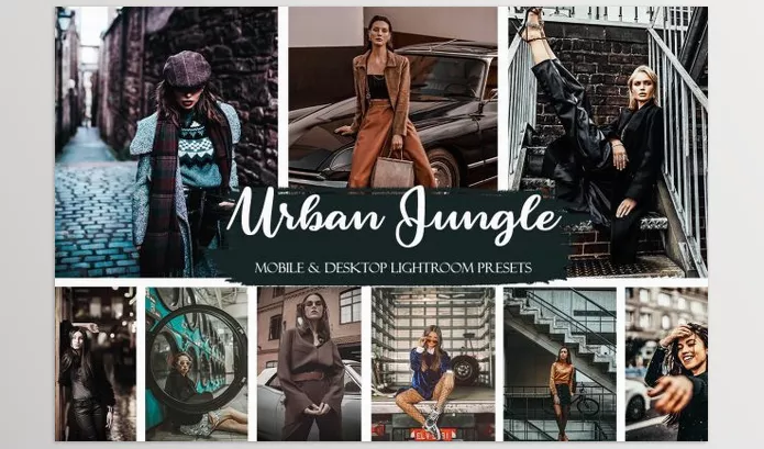 Liquid Amethyst Art – Urban Jungle Mobile and Desktop Presets Street Style Presets Download