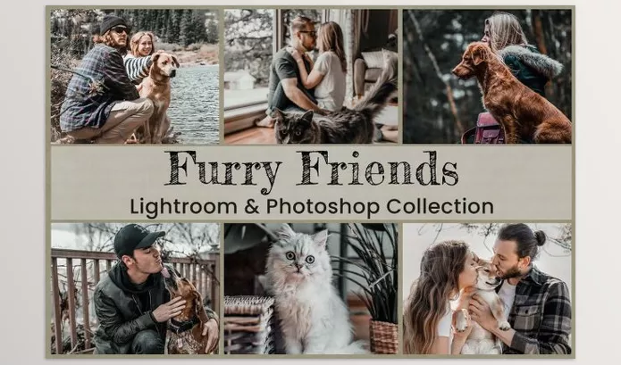 Creative Market – 15 Furry Friends lightroom presets Download 6204182
