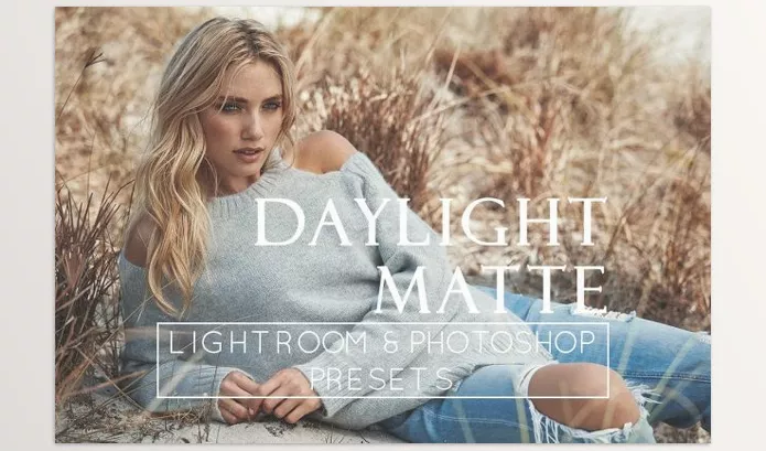Creative Market – 5 Matte Day Portrait Lr and Ps Presets Download 698091