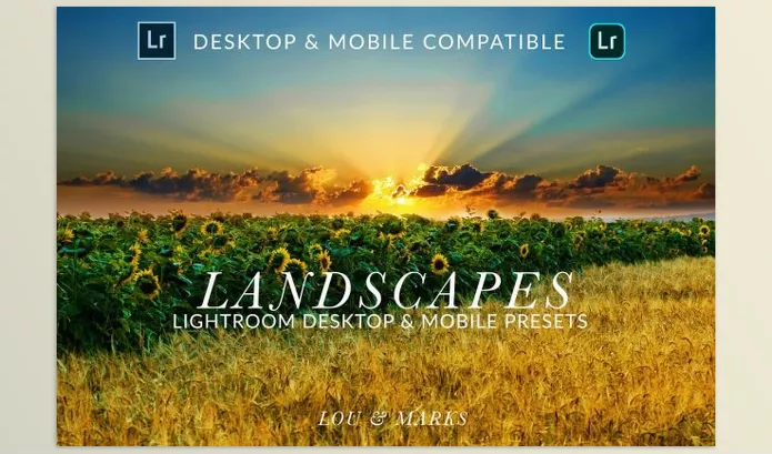 Creative Market – Landscape Desktop and Mobile Presets Download 895143