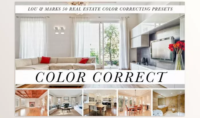 Creative Market – 50 Real Estate Color Correct Presets Download 977704