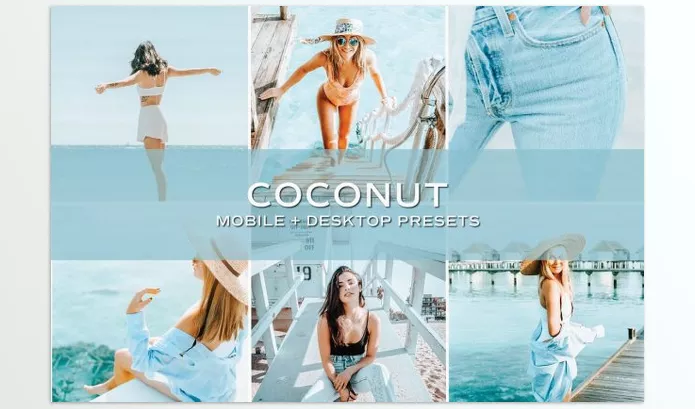 Creative Market – 15 Coconut Lightroom Presets Download 5701430