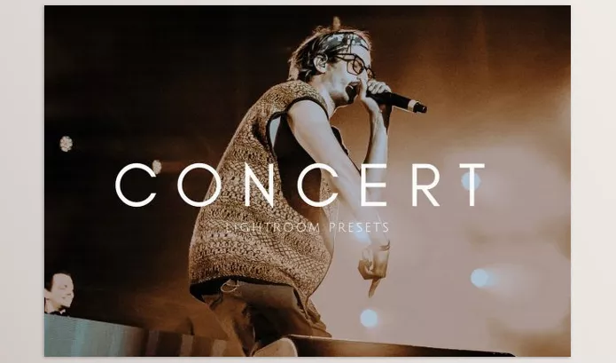 Creative Market – Cinematic Moody Concert LR Presets Download 3490627