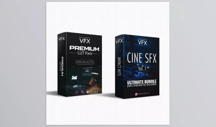 Movie Effects VFX – CINE SFX Vol. 1 and Premium LUTs Pack Download