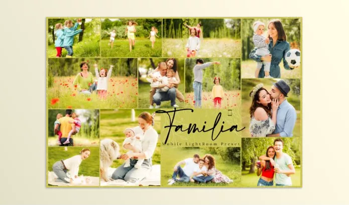 FilterGrade – 10 Familia Lightroom Presets Download (Bright LR Preset, Instagram)