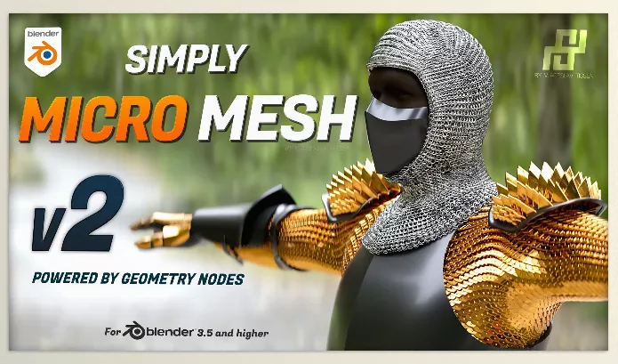 Blender – Simply Micro Mesh Download v3.4.3