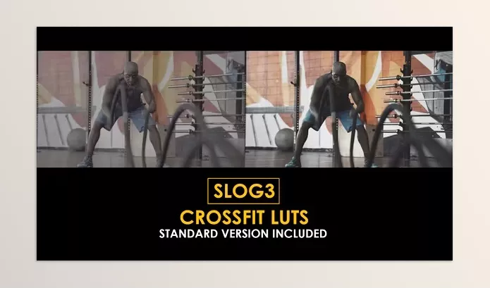 Videohive – Slog3 Crossfit and Standard Color LUTs Download 51048050