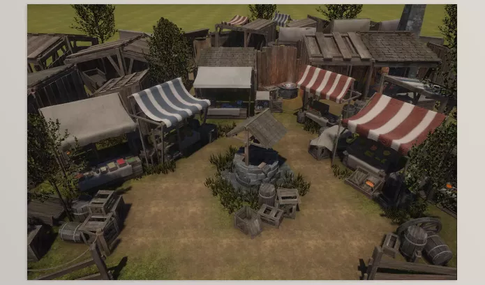 Unity Asset – Medieval Mega Marketplace Download v1.0