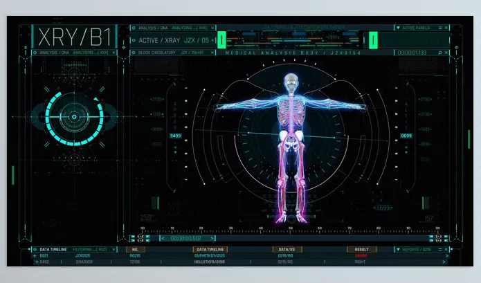 Videohive – HUD Medical Body Download 52878113
