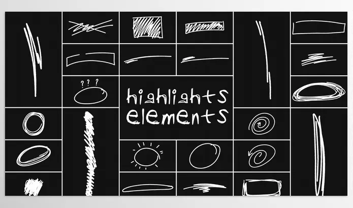 Videohive – Highlights Elements for After Effects Download 53414795