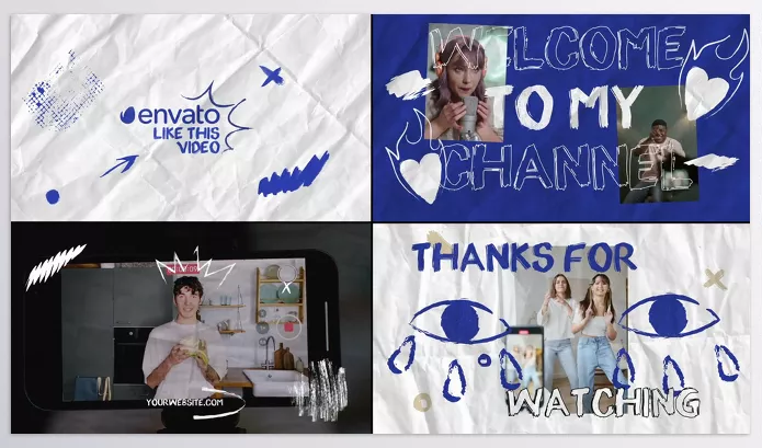 Videohive – Youtube Sketch Slides for FCPX Download 53399519